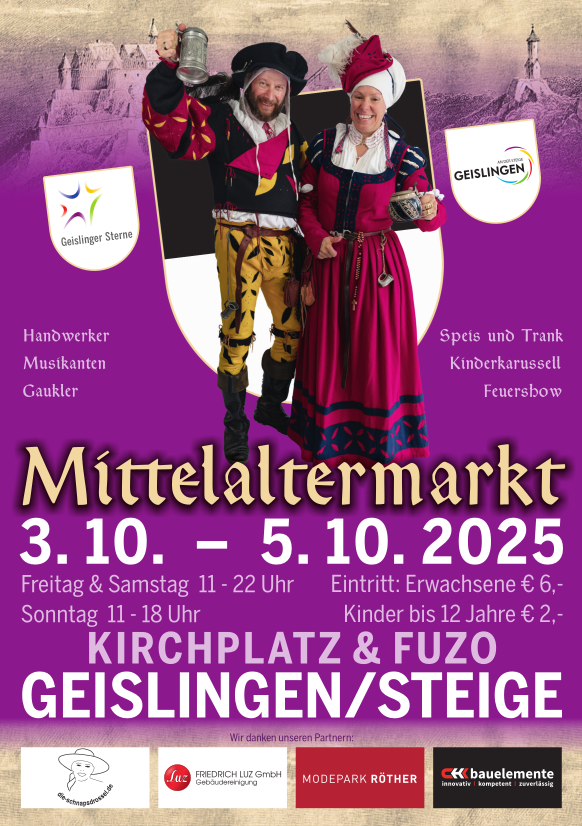 2. Mittelaltermarkt in Geislingen an der Steige